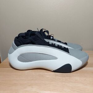 Adidas Harden Volume 8 Basketball Shoes Feather Grey Ivory Black IG6649 Men's 9